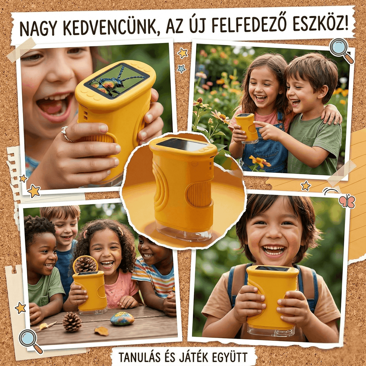 ZoomKid - Felfedező Mikroszkóp