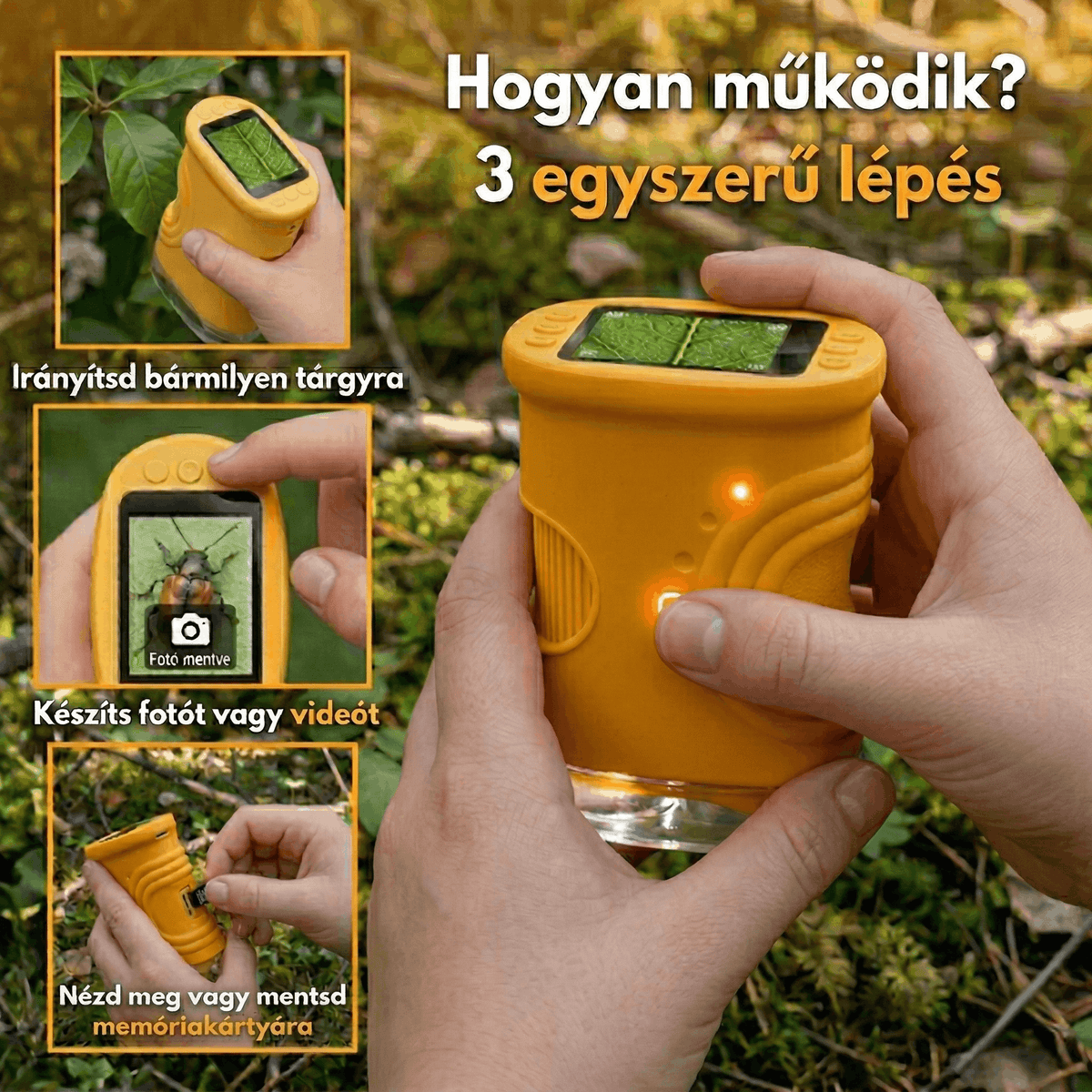 ZoomKid - Felfedező Mikroszkóp